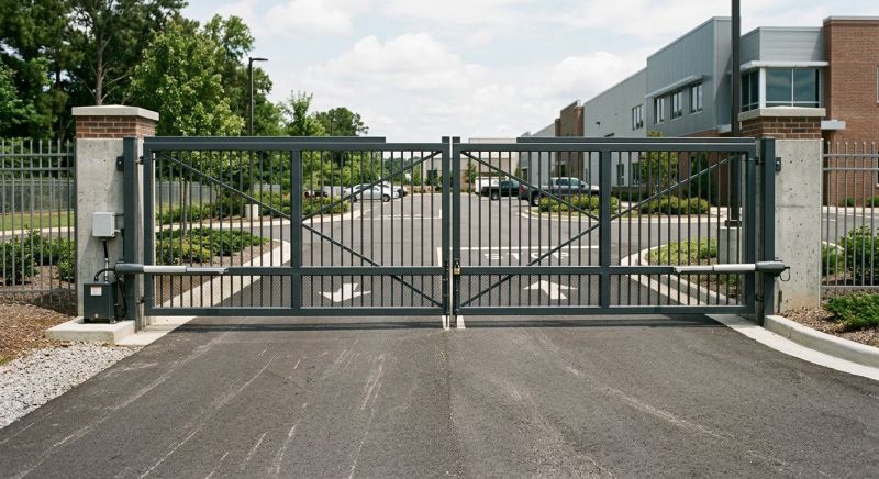 Commercial Gate Installation in Naperville, IL