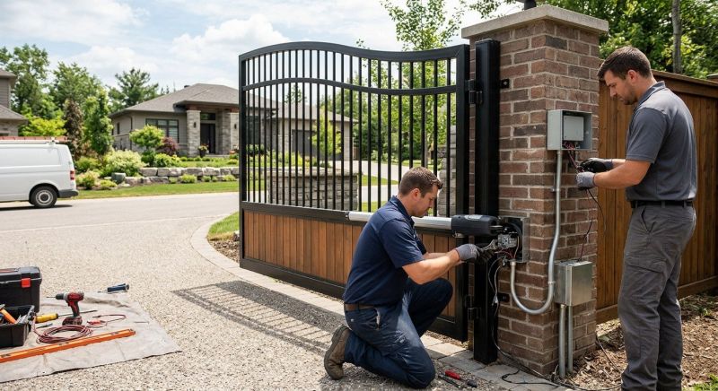 Driveway Gate Replacement in Cary, NC