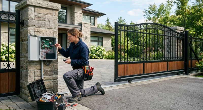 Electric Gate Installation in Boca Raton, FL