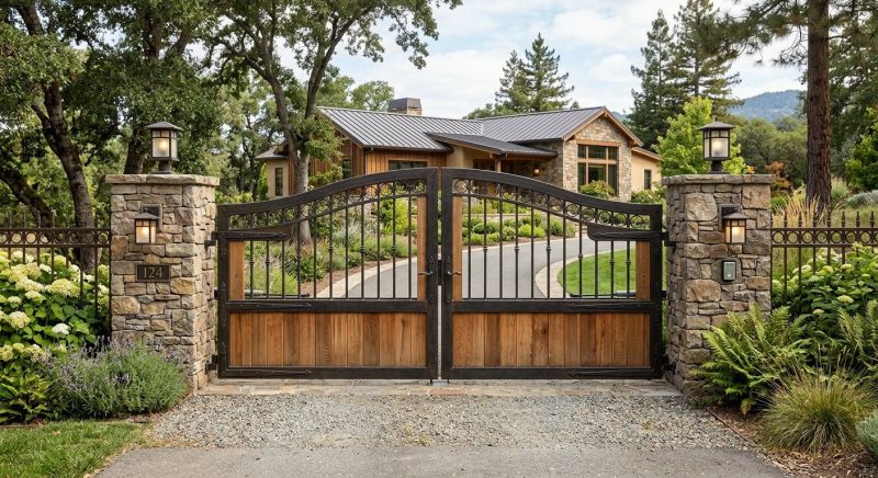 Entrance Gate Installation in Franklin, TN