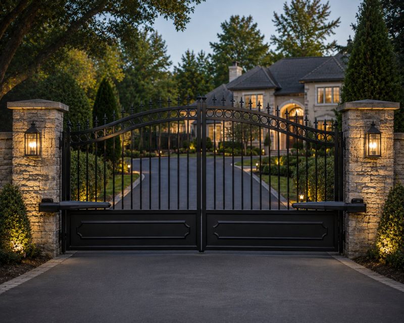 Entrance Gate Installation in Toms River, NJ